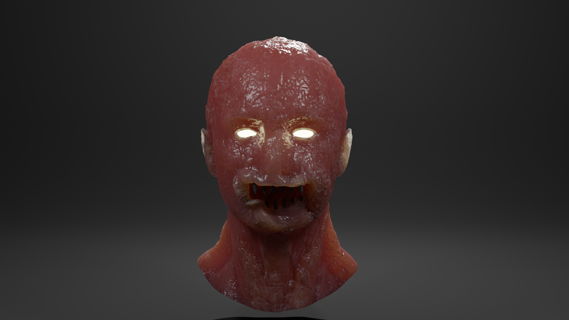 An alternate zombie 3D concept render made by Niko